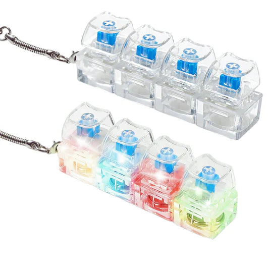 Llavero Antiestrés con Switches Mecánicos